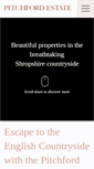Mobile Screenshot of pitchfordestate.com